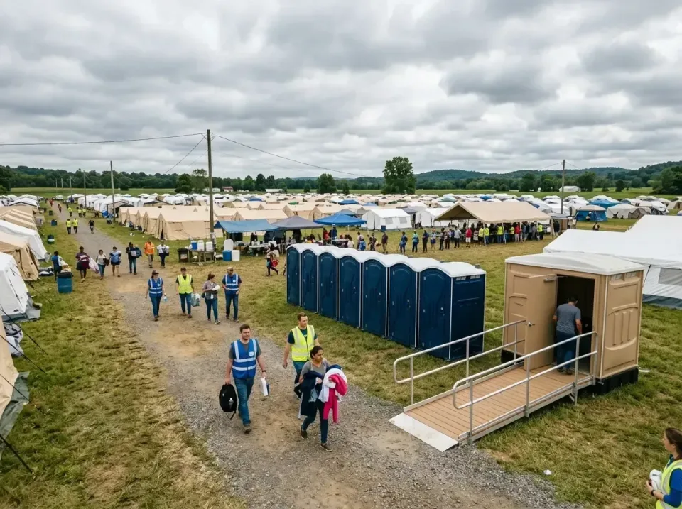 disaster-relief-camp-restrooms-010 — frequently asked questions, Dumpster & Portable Bathrooms Rental in Lake Wilderness, VA